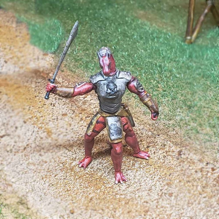 Rajik with Sword