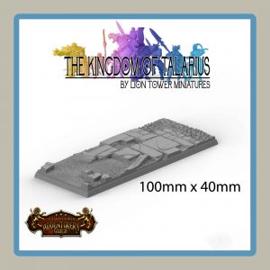 100x40mm Rectangle Base
