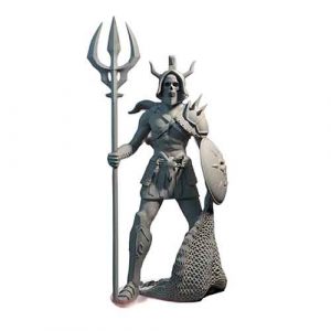 75mm scale gladiator miniature