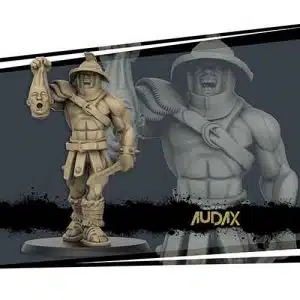 audax gladiator miniature in 28mm scale for tabletop RPGs.