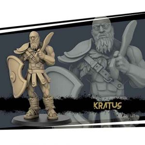 kratus gladiator miniature for role playing games