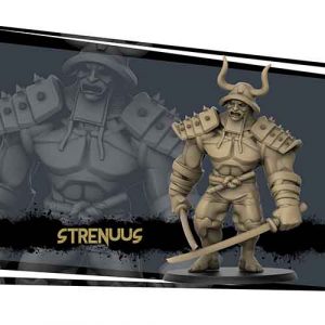 stenuus gladiator miniature in 28mm scale for tabletop RPGs.