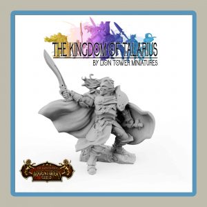 Render of Captain Callan of the Kingdom of Talarius
