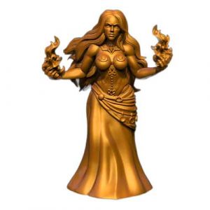 Ececia Miniature (With Fire)