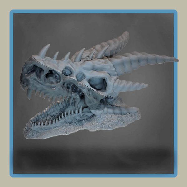 Large Dragon Skull Terrain - Image 2
