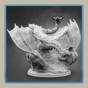 render of teraxes infernal wyvern model