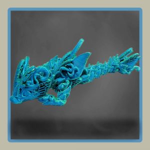 Baby Butterfly Dragon Tadling Blue-Green