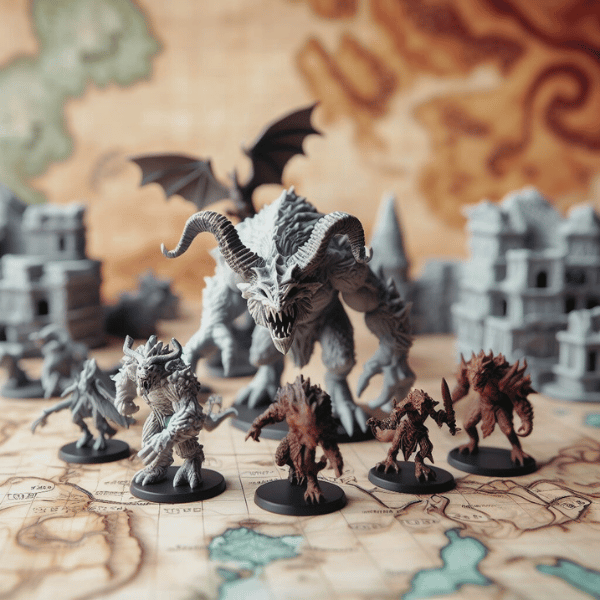 Project Kirtrite Tabletop Monster Miniatures