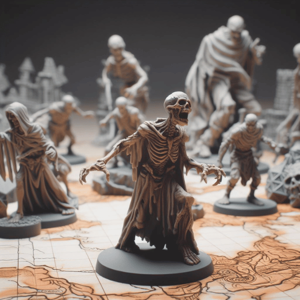Project Kirtrite Tabletop Undead Miniatures