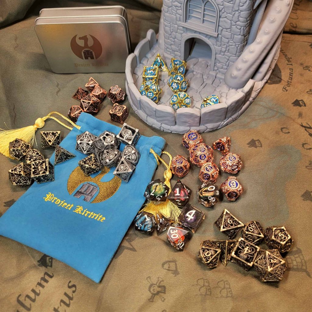 Project Kirtrite - Tabletop RPG Dice and Accessories