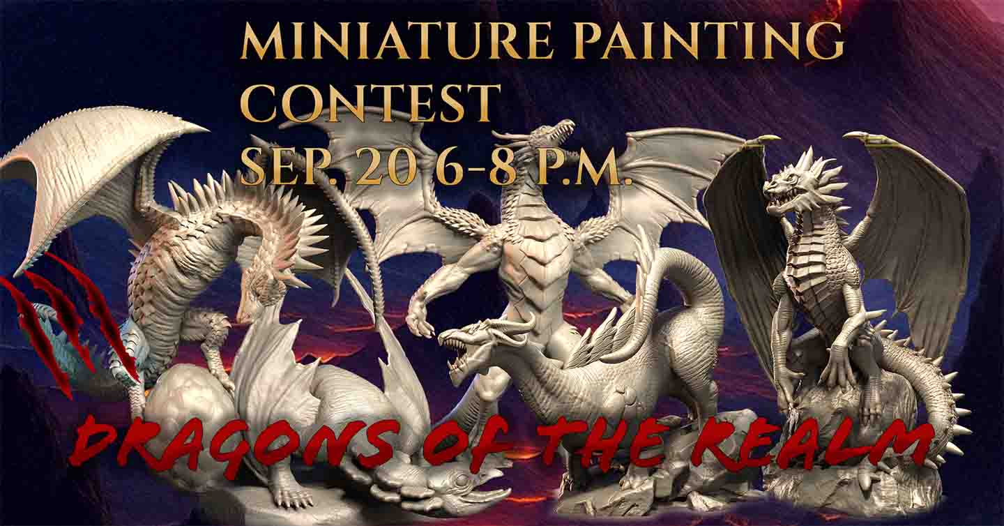 september painting contest dragons of the realm