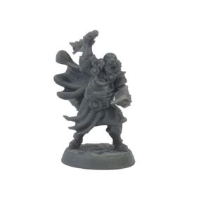 human male cleric 3d printed miniature