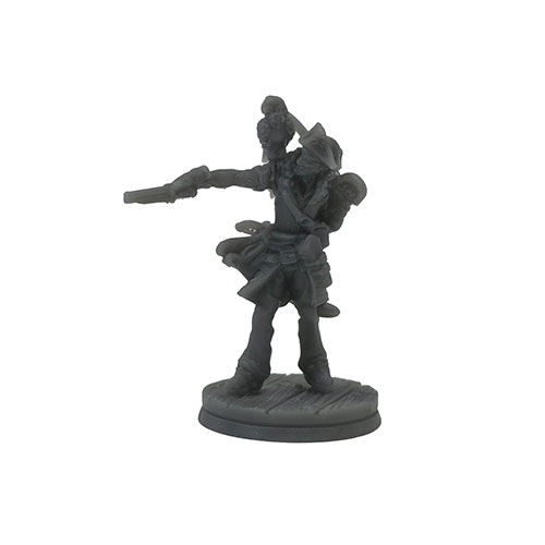 male rogue pirate miniature 3d printed