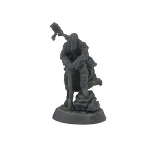 Male Trapper miniature 3d printed