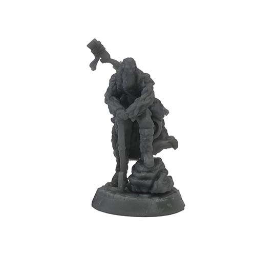 Male Trapper miniature 3d printed
