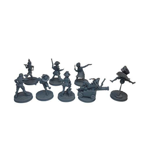 The Scallywag Crew - 28mm Pirate Miniatures Set - Image 3